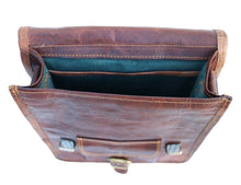 Load image into Gallery viewer, APOLLO, TALL LEATHER SATCHEL, MEDIUM (11")
