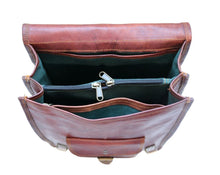 Load image into Gallery viewer, ATLAS, LEATHER BACKPACK, A4 (13"
