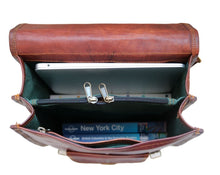 Load image into Gallery viewer, ATLAS, LEATHER BACKPACK, A4 (13"
