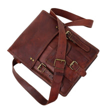 Load image into Gallery viewer, APOLLO, TALL LEATHER SATCHEL, A4 (13")
