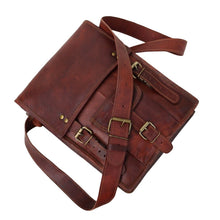 Load image into Gallery viewer, APOLLO, TALL LEATHER SATCHEL,  A4 (13")

