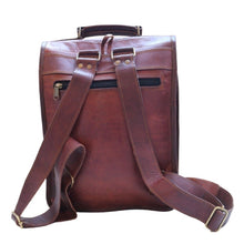 Load image into Gallery viewer, ATLAS, LEATHER BACKPACK, A4 (13")
