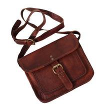 Load image into Gallery viewer, PLUTO, LEATHER SHOULDER BAG, SMALL (9")
