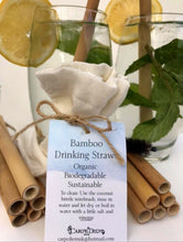 Load image into Gallery viewer, BAMBOO STRAWS
