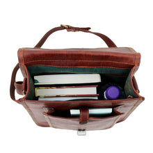 Load image into Gallery viewer, ZEPHYR, LEATHER SHOULDER BAG, MEDIUM (11")

