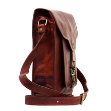Load image into Gallery viewer, ZEPHYR, LEATHER SHOULDER BAG, MEDIUM (11")
