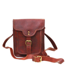 Load image into Gallery viewer, ZEPHYR, LEATHER SHOULDER BAG,  SMALL (9")
