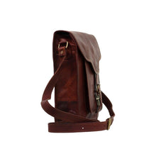 Load image into Gallery viewer, ZEPHYR, LEATHER SHOULDER BAG, MEDIUM (11")
